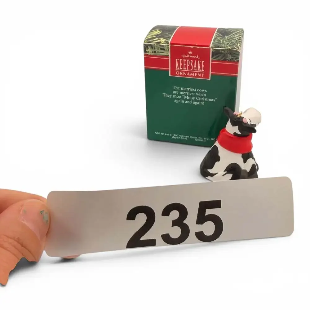 1990 Hallmark Mooy Christmas Ornament